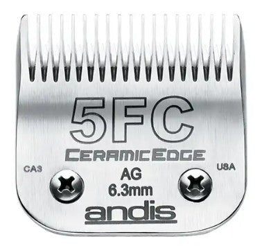Andis CeramicEdge Detachable Blade 5FC | Cooler‑Running Ceramic Grooming Blade