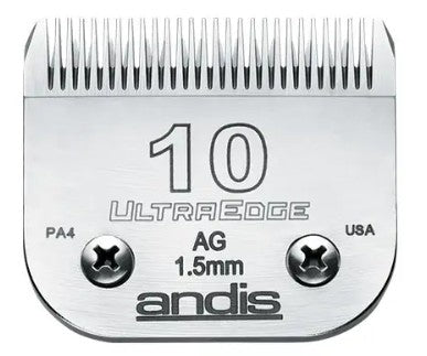 Andis UltraEdge® Detachable Blade – Size 10 | 1.5mm Professional Grooming Blade