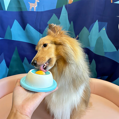 Slow Feeder Lick Mat for Dogs and Cats - Reduce Anxiety, Interactive Training & Licking Bowl for Puppies and Kittens