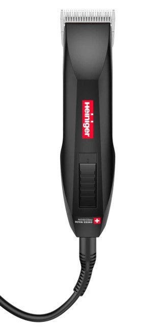 Heiniger Onyx Swivel Cord Clipper | Swiss‑Made Professional 2‑Speed Clipper with Swivel Cable