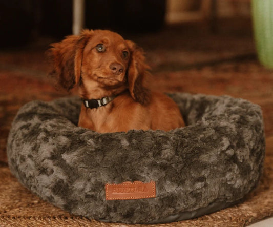 Huntlea Calming Kuddler Round Dog Bed