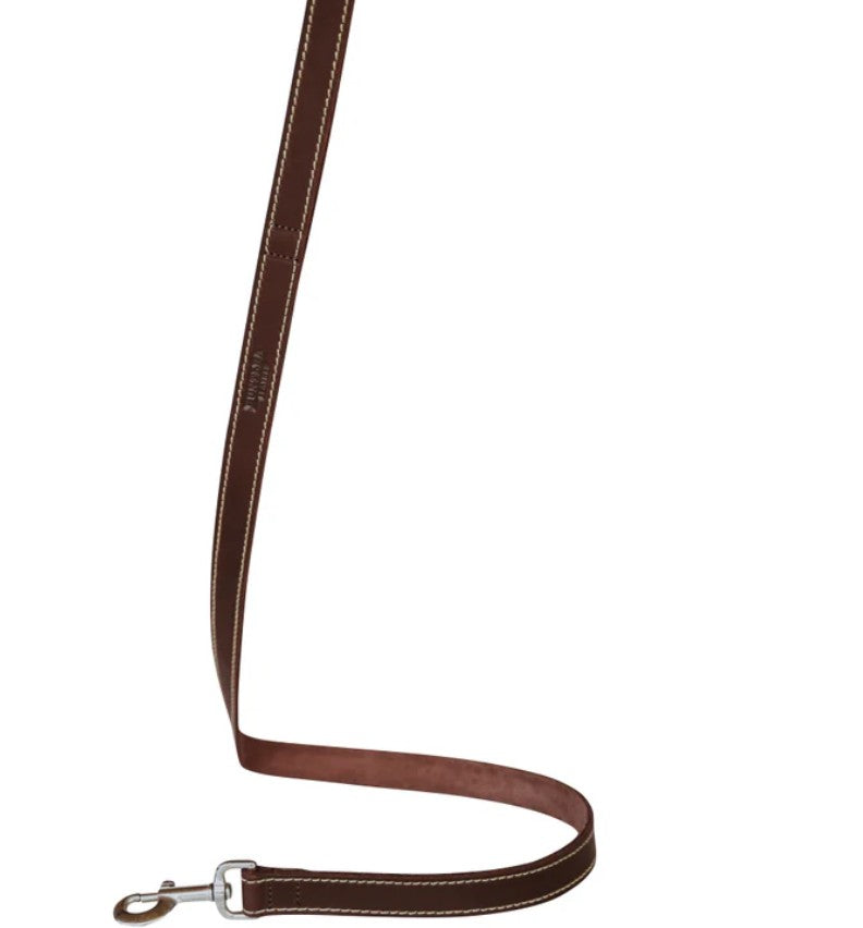 Huntlea Leopard Dog Leather Lead