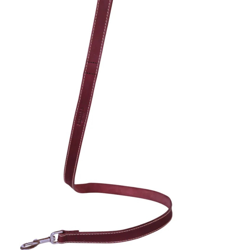 Huntlea Leopard Dog Leather Lead