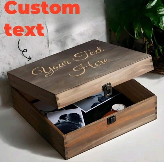 Eternal Love: Personalized Pet Memorial & Keepsake Box