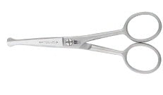 Roseline 4.5″ Straight Blunt Ball Tip Scissors | Stainless‑Steel Safety Grooming Shears