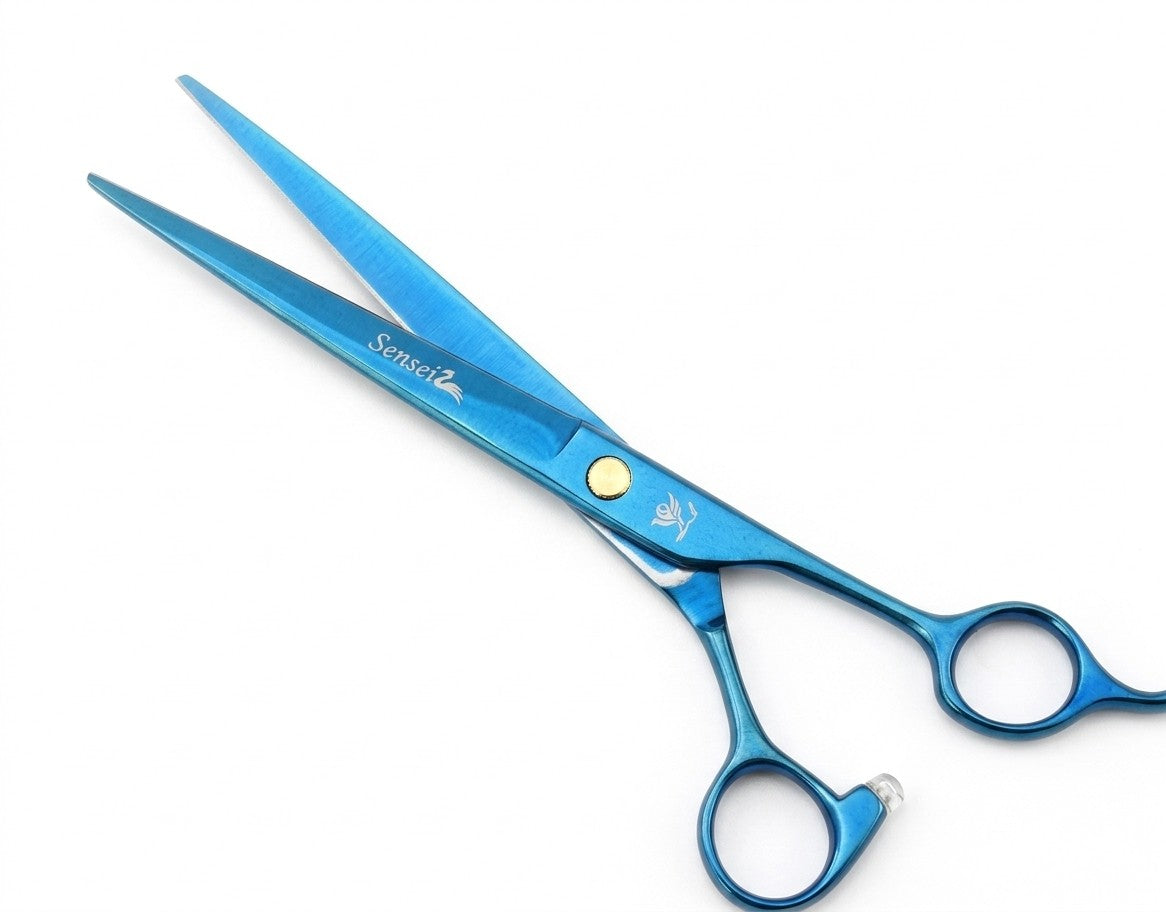 Swan Straight 8″ Grooming Scissors | Stainless‑Steel Professional Straight Shears