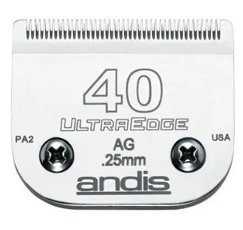 Andis UltraEdge Detachable Blade Size 40 | Surgical‑Grade Grooming Blade