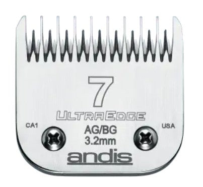 Andis UltraEdge Detachable Blade Size 7 Skip Tooth | Professional Grooming Blade